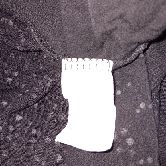 S-Twelve Black Top with Silver Embellishments - Picture 7 of 9